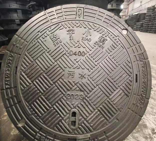 化德球墨铸铁防沉降井盖展示